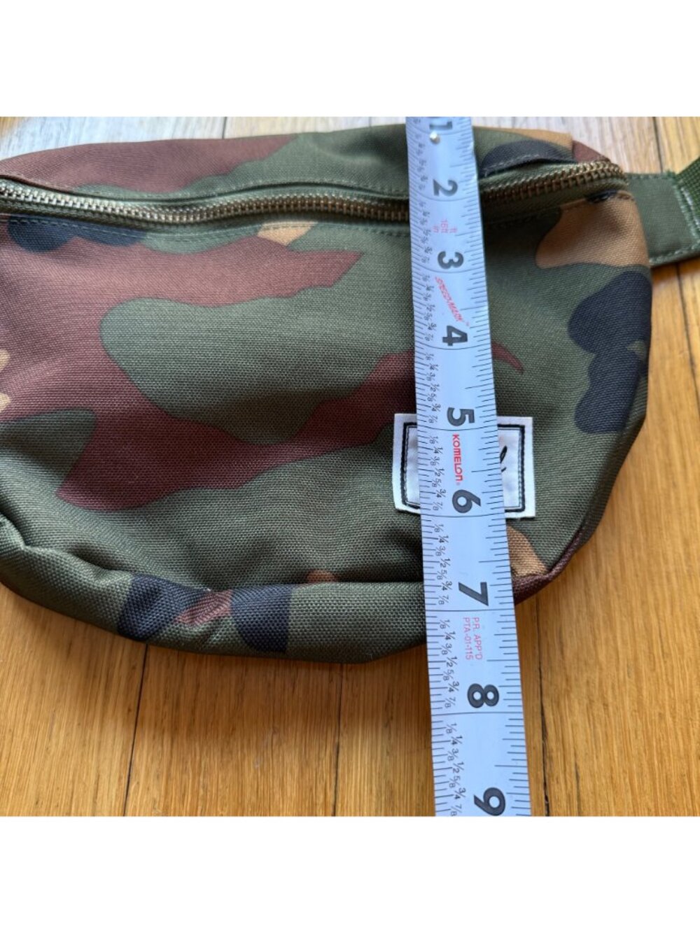 Herschel Woodland Camouflage Hip Pack Adjustable Strap Fanny Pack Waist Belt Bag - Picture 9 of 15